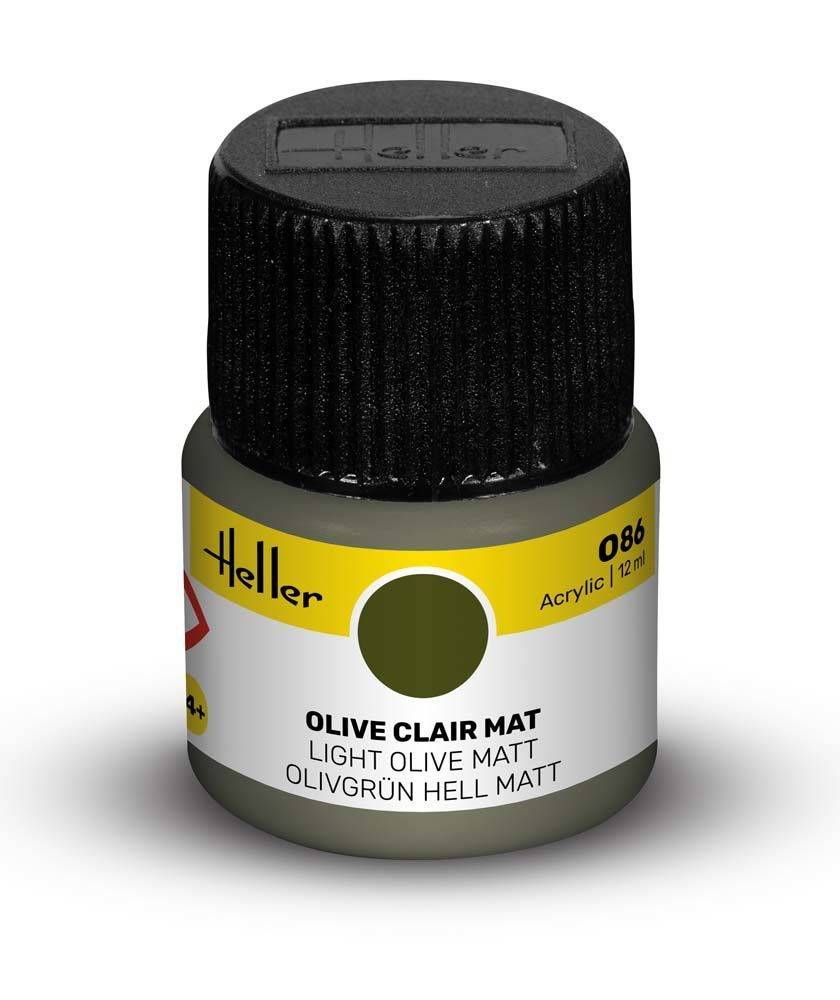 Peinture Acrylic 086 olive clair mat