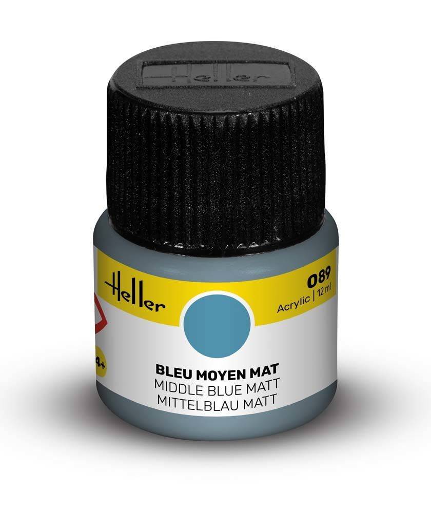 bleu moyen mat