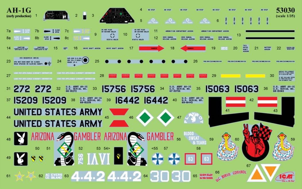 AH-1G Cobra (early production) US Attack Helicopter – Image 2