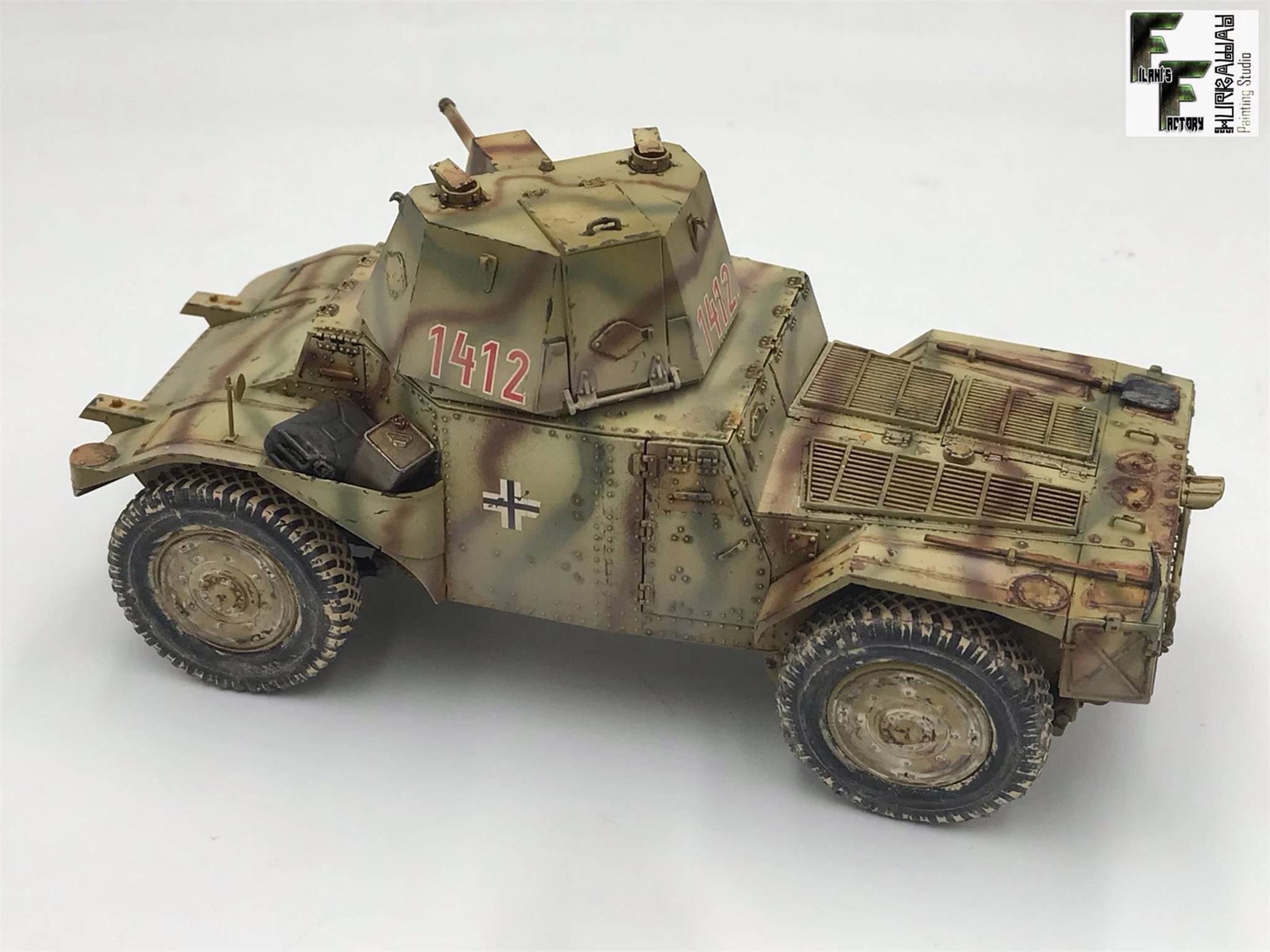 Panzerspähwagen P 204 (f) with CDM turret – Image 2