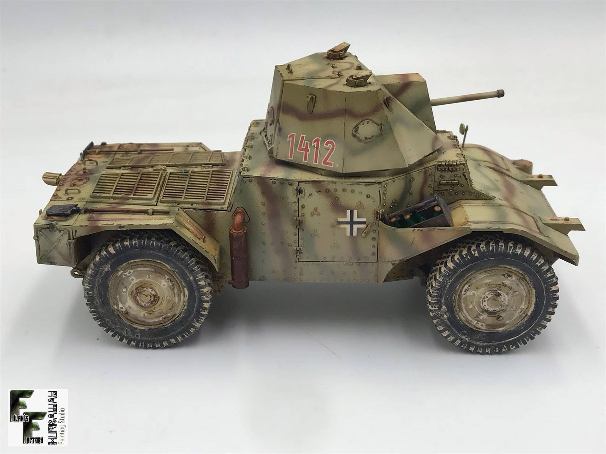 Panzerspähwagen P 204 (f) with CDM turret – Image 6