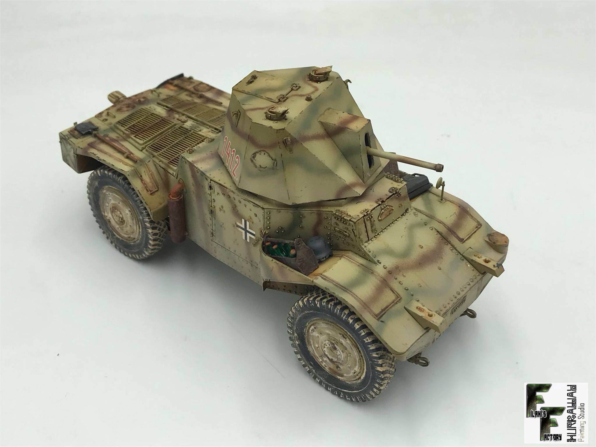 Panzerspähwagen P 204 (f) with CDM turret – Image 7