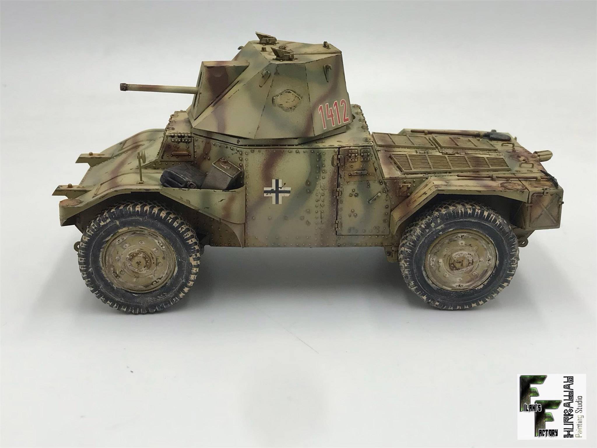 Panzerspähwagen P 204 (f) with CDM turret – Image 9
