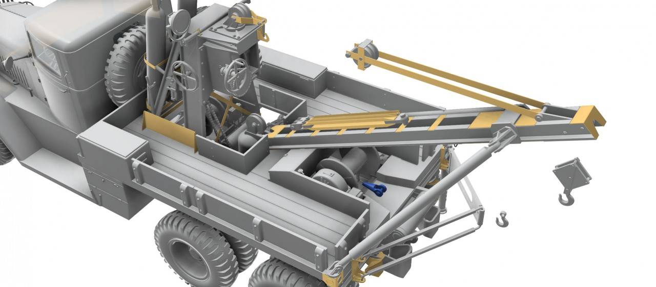 US Heavy Wrecker Ward LaFrance M1000 series 3 – Image 3