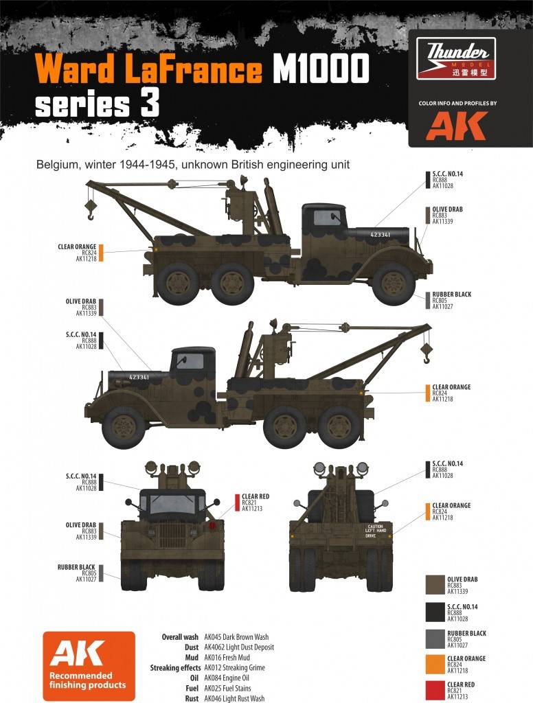 US Heavy Wrecker Ward LaFrance M1000 series 3 – Image 9