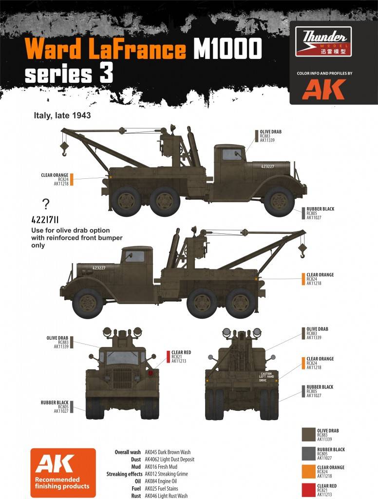 US Heavy Wrecker Ward LaFrance M1000 series 3 – Image 10