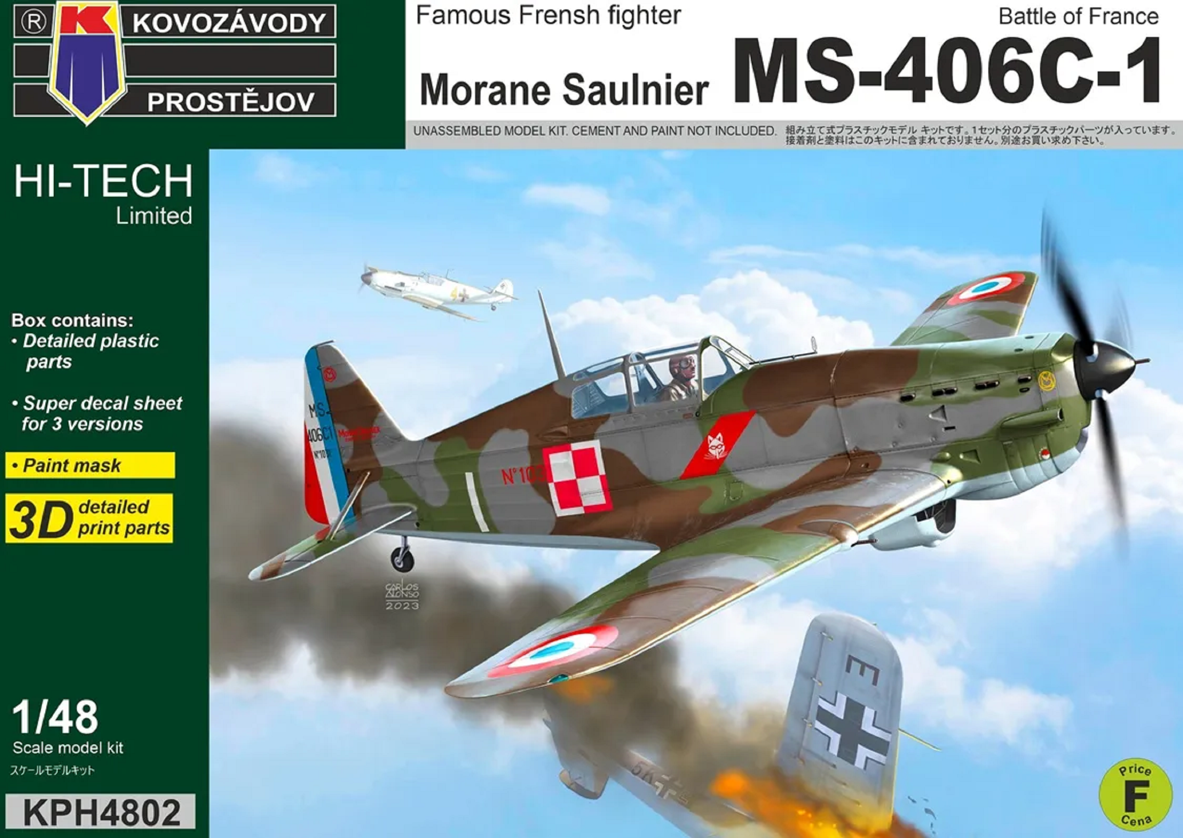 Morane Saulnier MS-406C-1 Battle of France