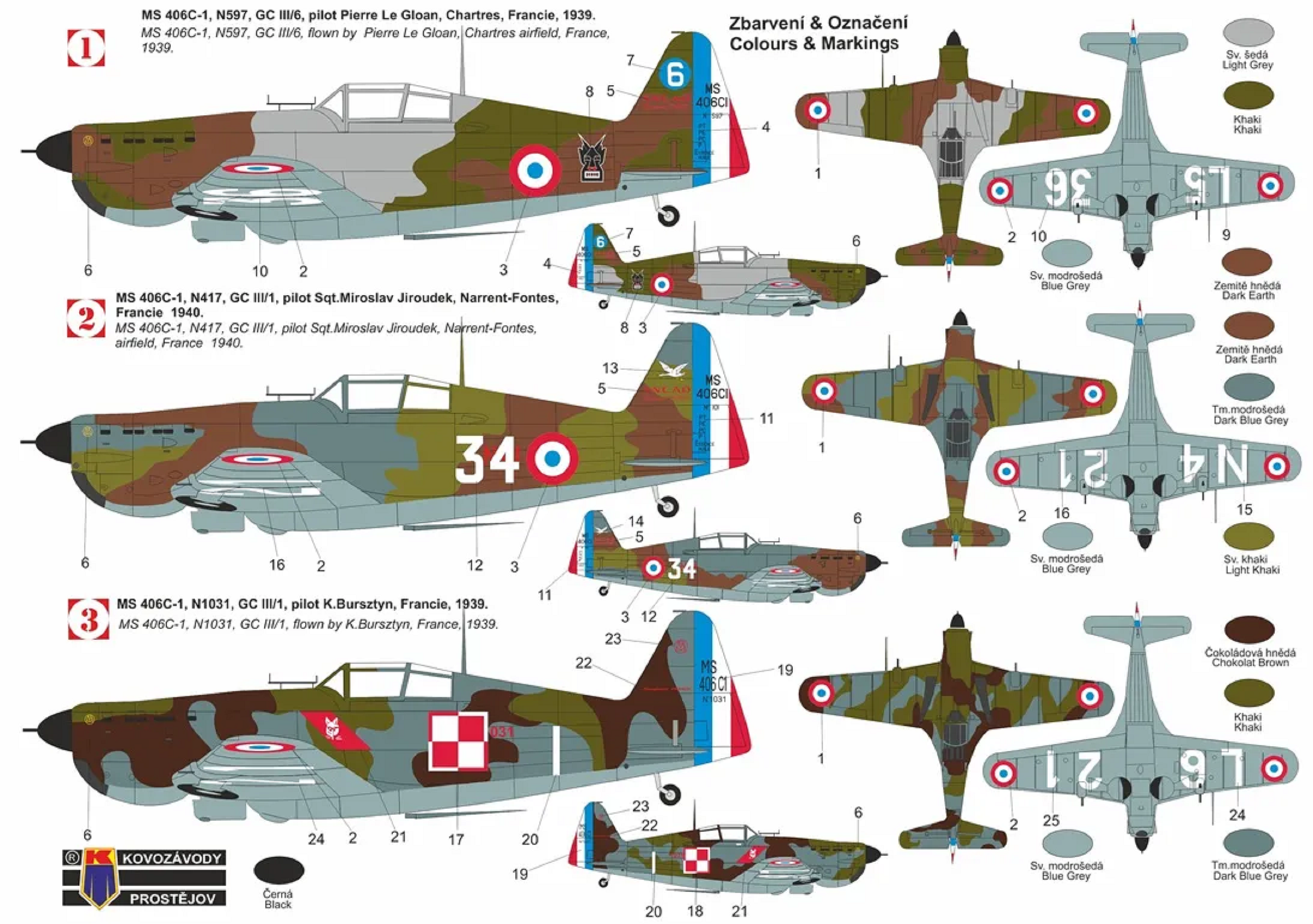 Morane Saulnier MS-406C-1 Battle of France – Image 2