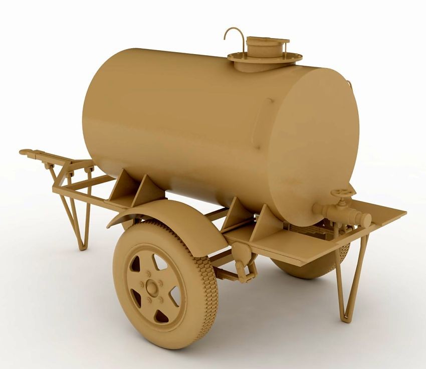 Russian Fuel Trailer 1 axle – Image 2