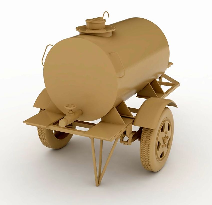 Russian Fuel Trailer 1 axle – Image 4