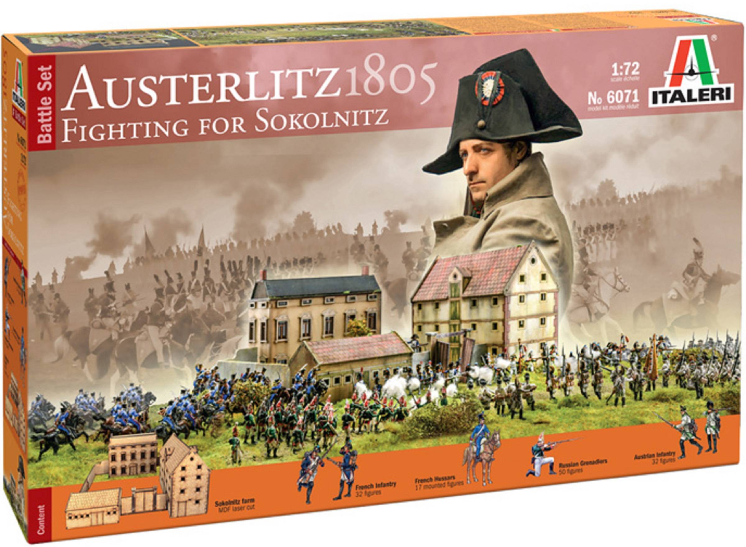Battle Set Austerlitz 1805 Fighting for Sokolnitz