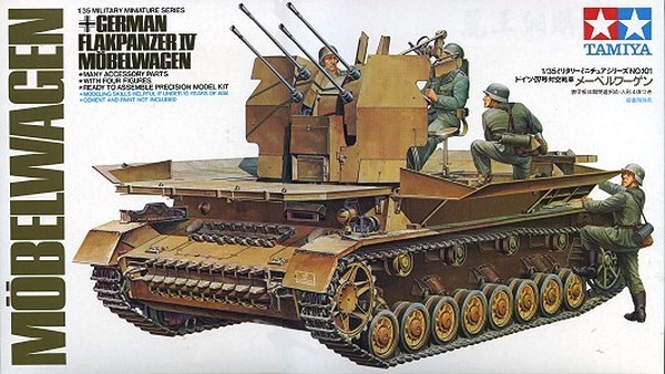 German Flakpanzer IV Mobelwagen