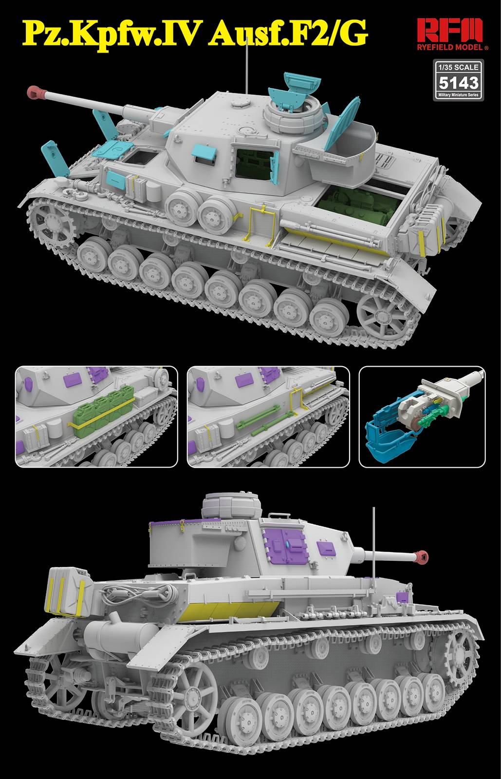Pz.Kpfw.IV Ausf.F2/G w/workable tracks – Image 3