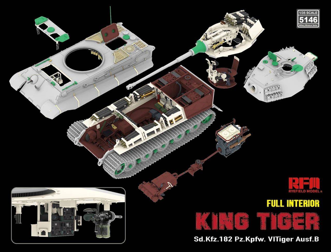 Pz.Kpfw.VI Ausf.B King Tiger Henschel Turret Sd.Kfz. 182 – Image 3