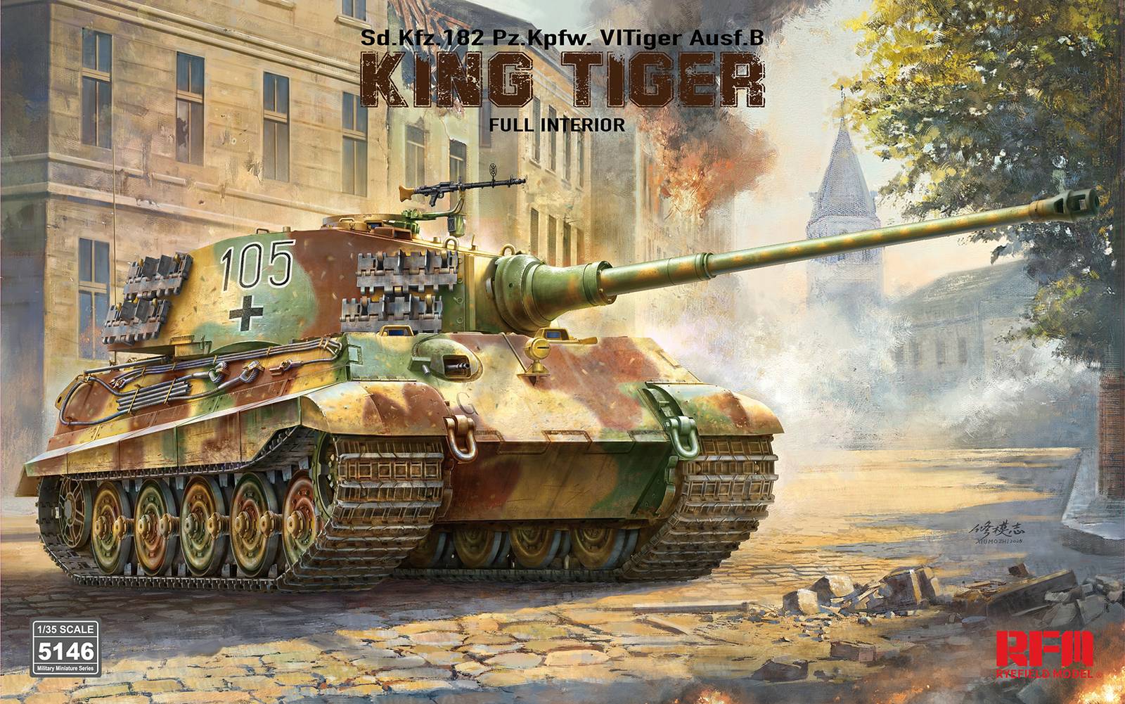 Pz.Kpfw.VI Ausf.B King Tiger Henschel Turret Sd.Kfz. 182