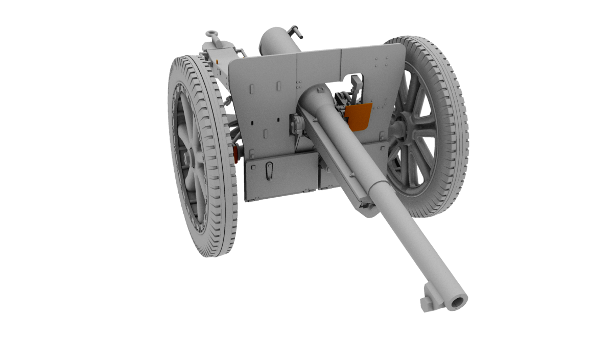 75mm French Field Gun Mle 1897 Modified 1938 – Image 7
