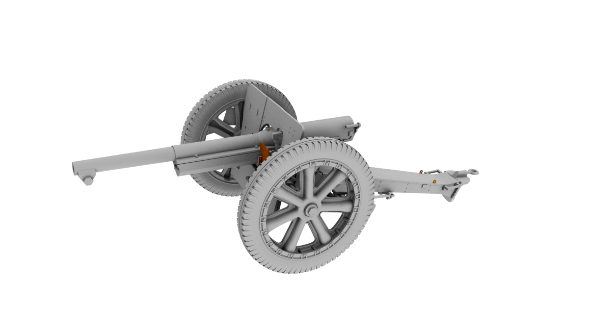 75mm French Field Gun Mle 1897 Modified 1938 – Image 8