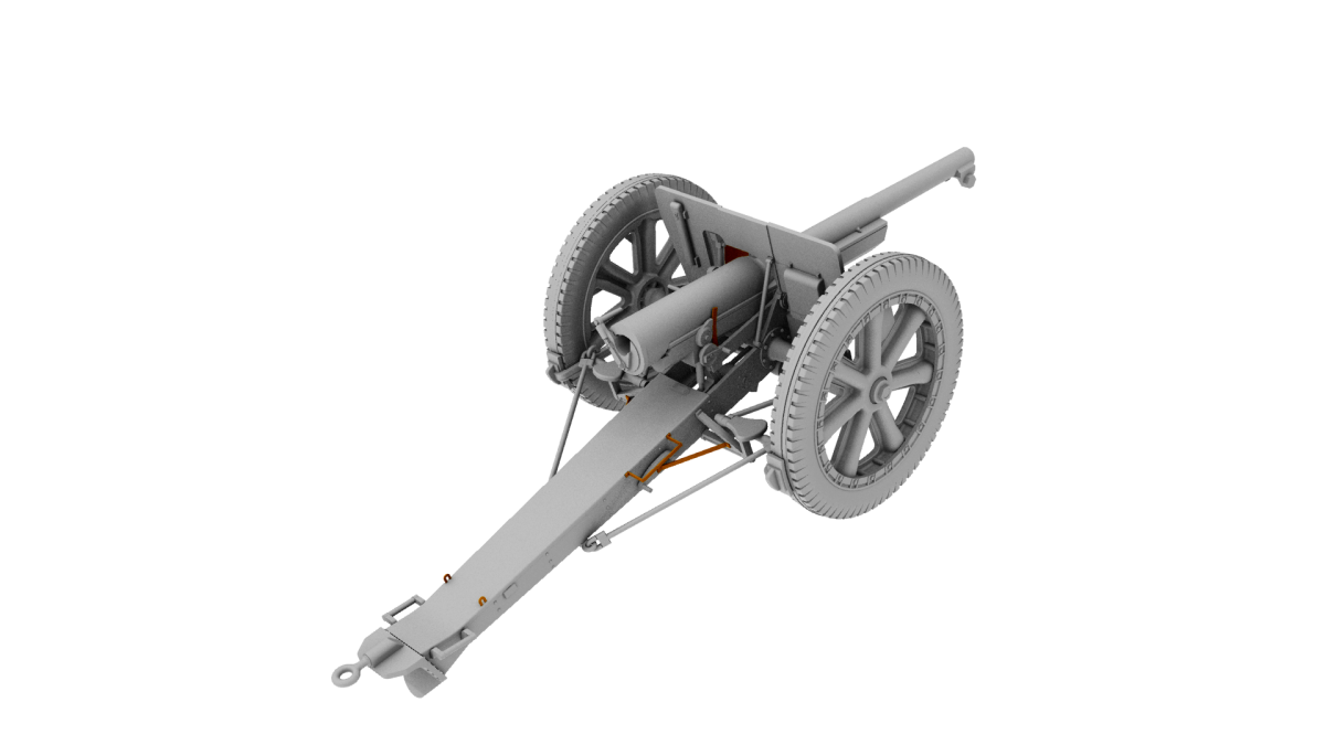 75mm French Field Gun Mle 1897 Modified 1938 – Image 11