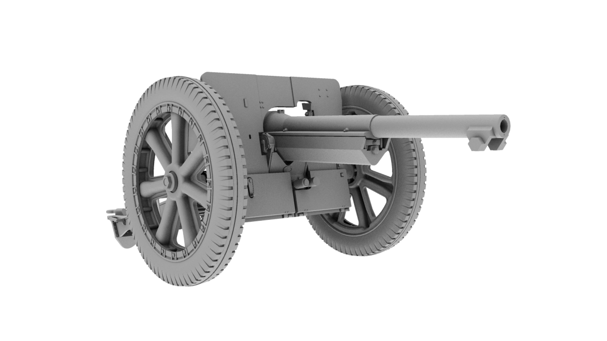 75mm French Field Gun Mle 1897 Modified 1938 – Image 12