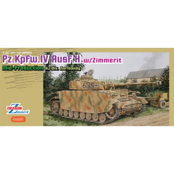 Pz.Kpfw.IV Ausf.H w/Zimmerit Mid-Production HJ Div. Normandy