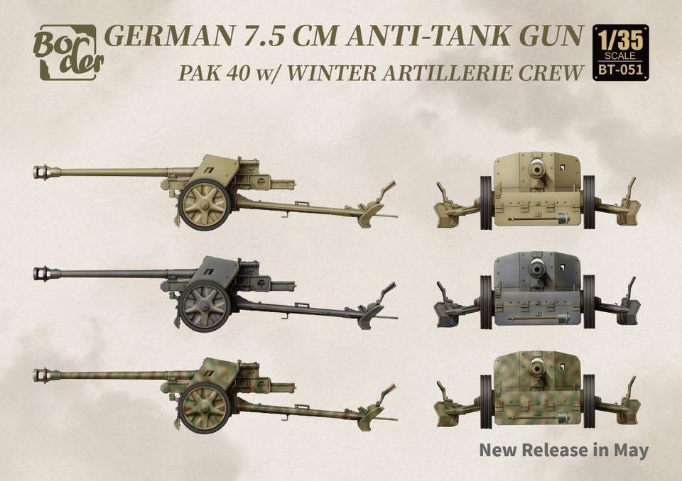 German 7.5cm Anti-Tank Gun PaK 40 w/Winter Artillery Crew – Image 4