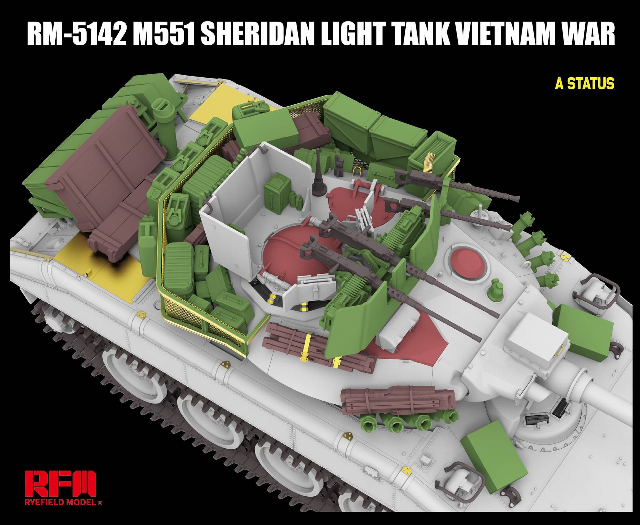 M551 Light Tank Sheridan Vietnam War – Image 6