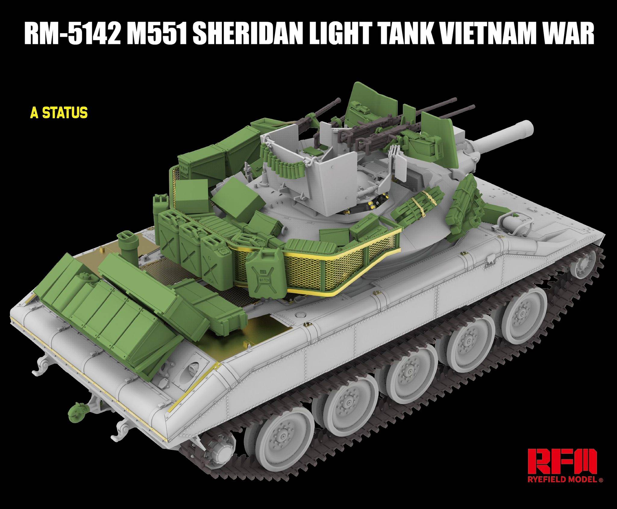 M551 Light Tank Sheridan Vietnam War – Image 7