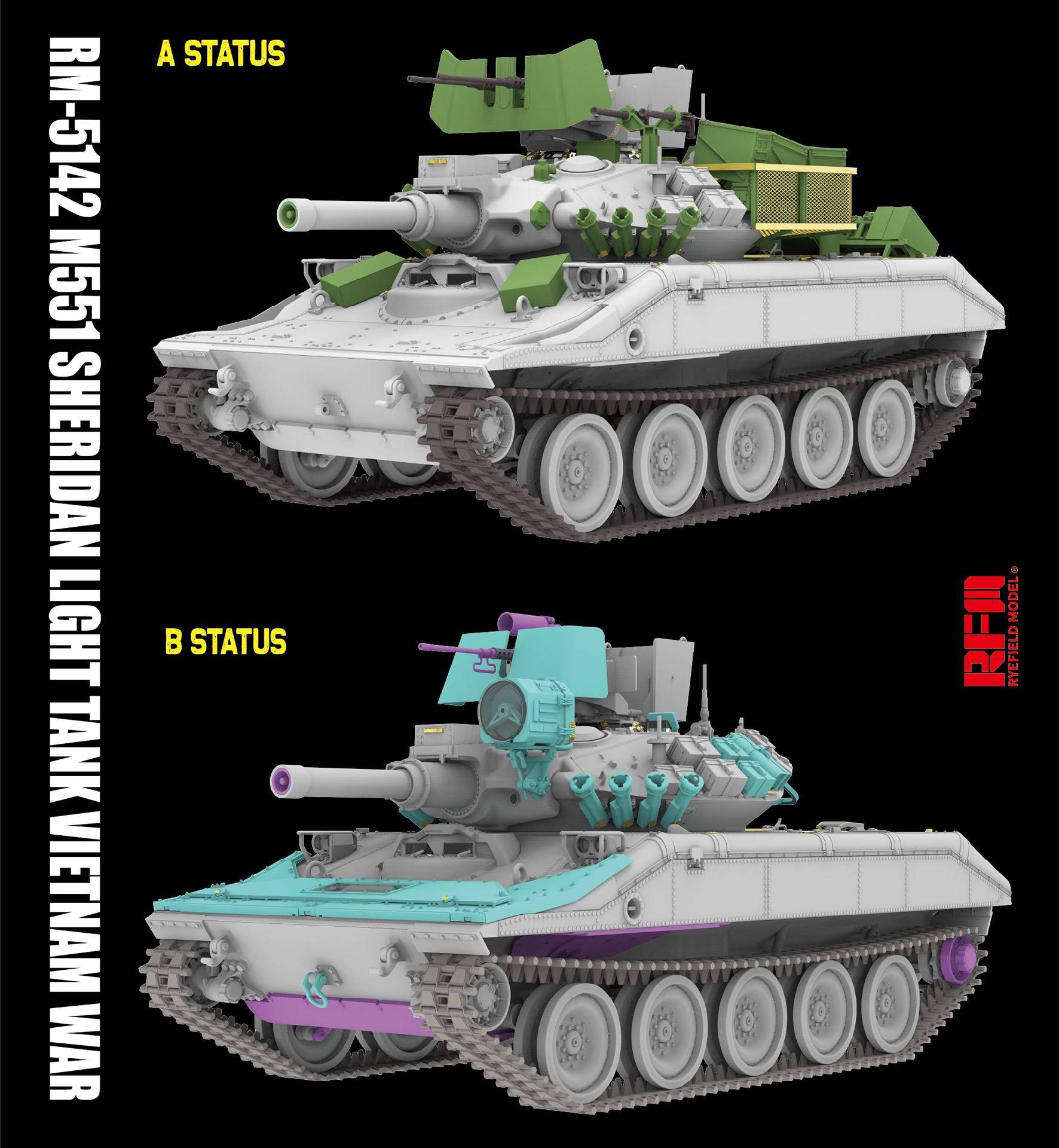 M551 Light Tank Sheridan Vietnam War – Image 9