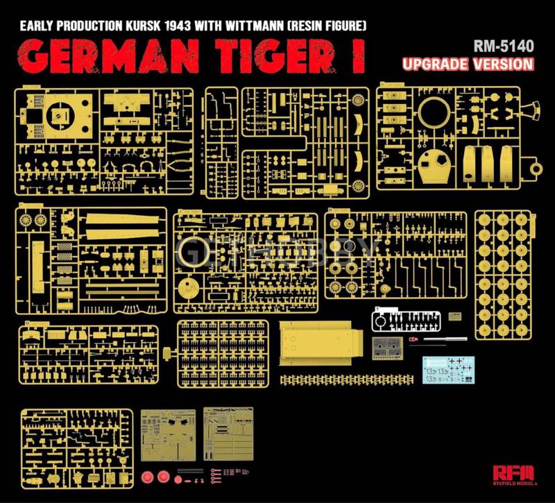 Sd.Kfz.181 Pz.Kpfw. VI Ausf. E WHITTMANN Kursk 1943 Tiger I Early Production Upgrade Version – Image 2