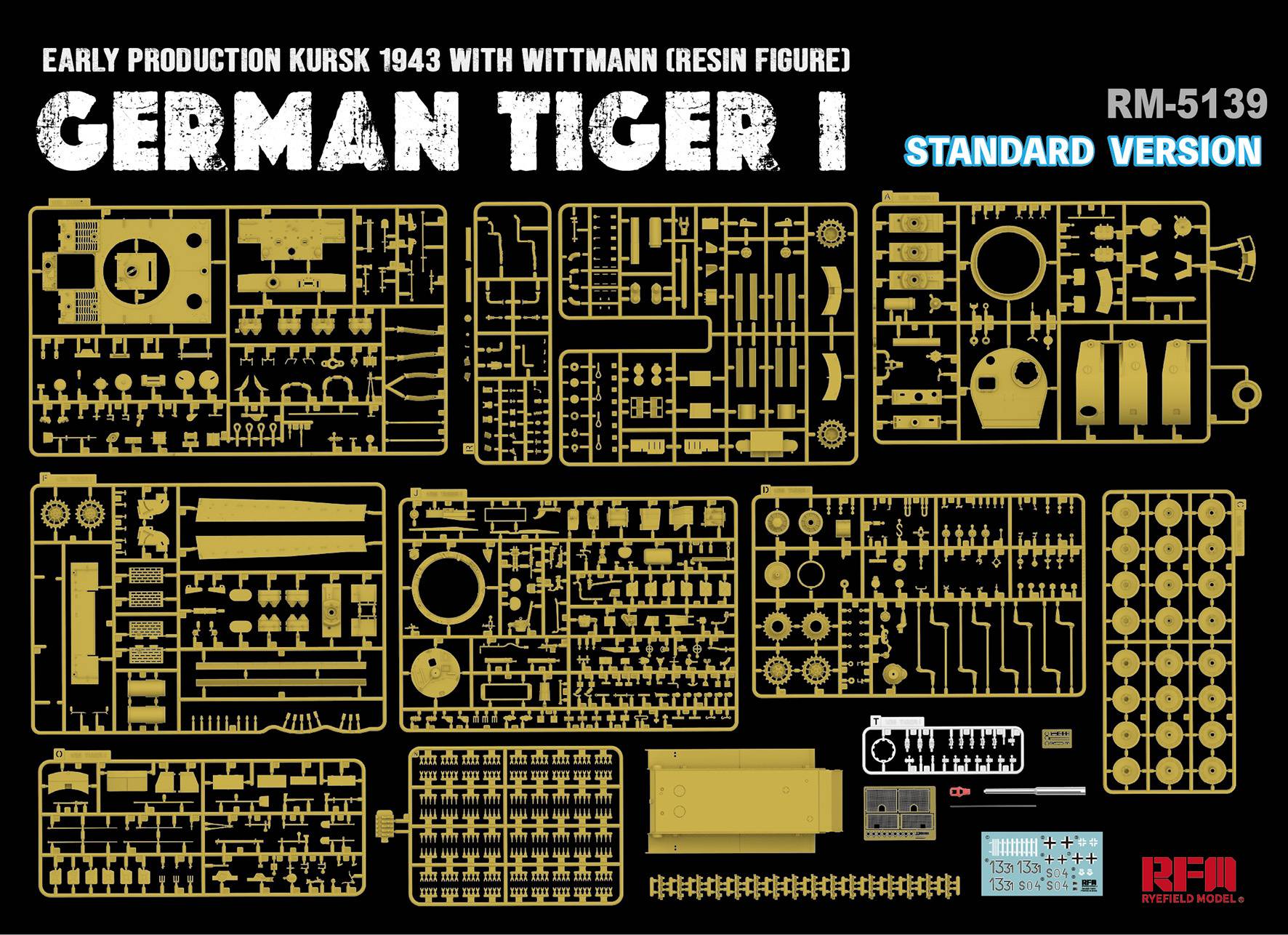 Sd.Kfz.181 Pz.Kpfw. VI Ausf. E WHITTMANN Kursk 1943 Tiger I Early Production Standard Version – Image 2