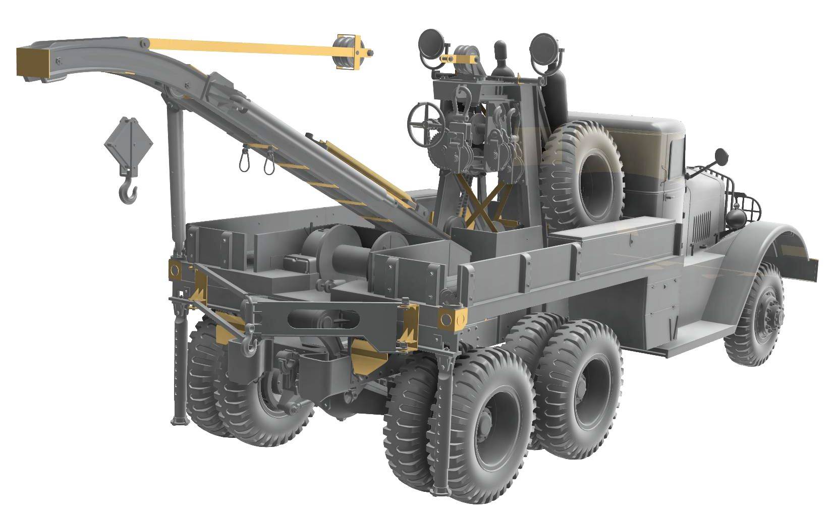 US Heavy Wrecker Ward LaFrance M1000, series 4 – Image 7