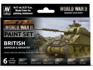 WWII British Armour & Infantry