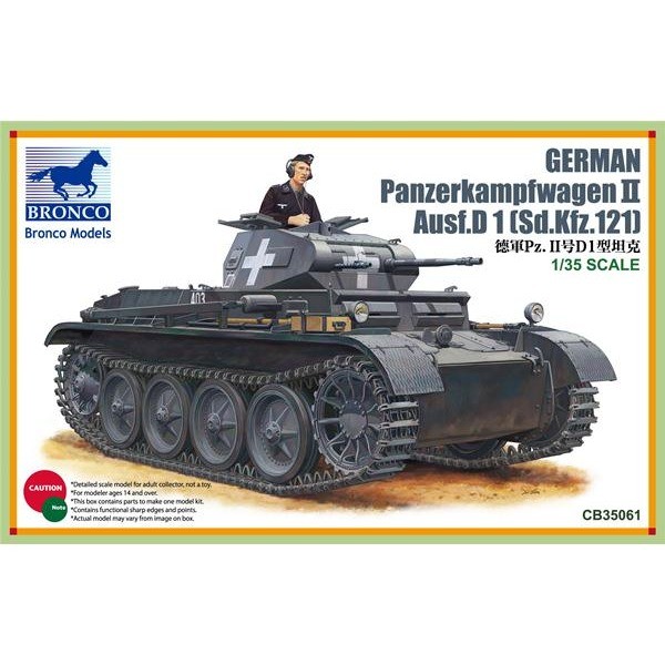 Panzerkampfwagen II Ausf D 1(Sd Kfz 121)