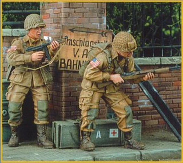 Para US avec Thompson & Garand - Juin 1944 (2 fig)