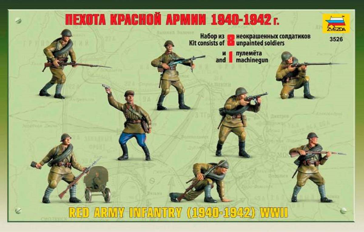 Red army infantry 1940-1942 WWII – Image 2