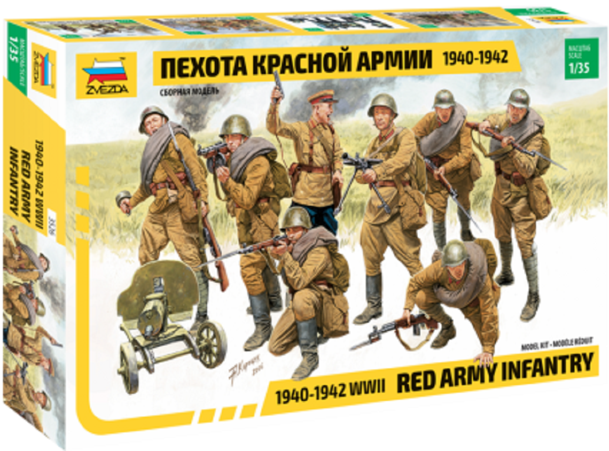Red army infantry 1940-1942 WWII