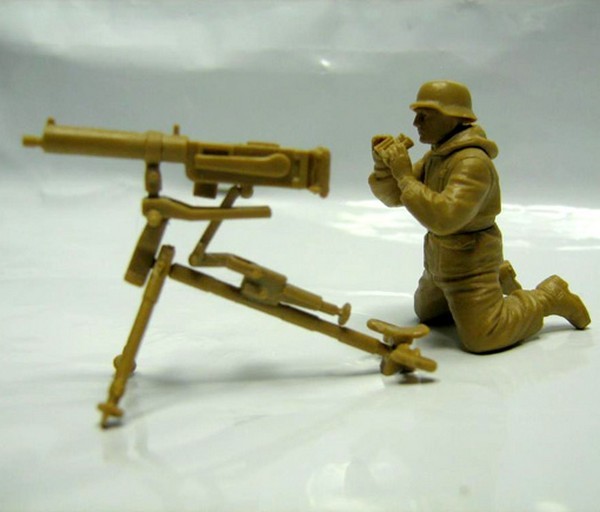 German MachineGun crew Eastern front Kurland 1944 – Image 4