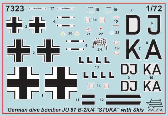 Ju-87B-2/U4 Stuka with Skis German Dive Bomber – Image 3
