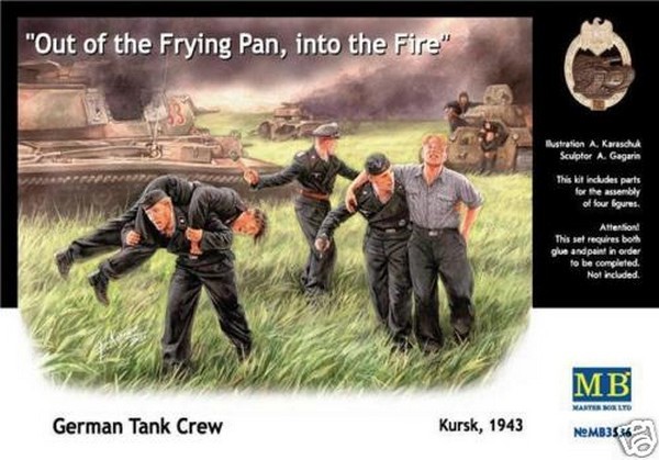 German Tank Crew, Kursk, 1943