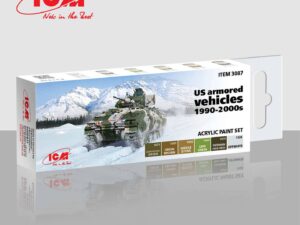 Acrylic paint set for US Armored vehicles 1990-2000s