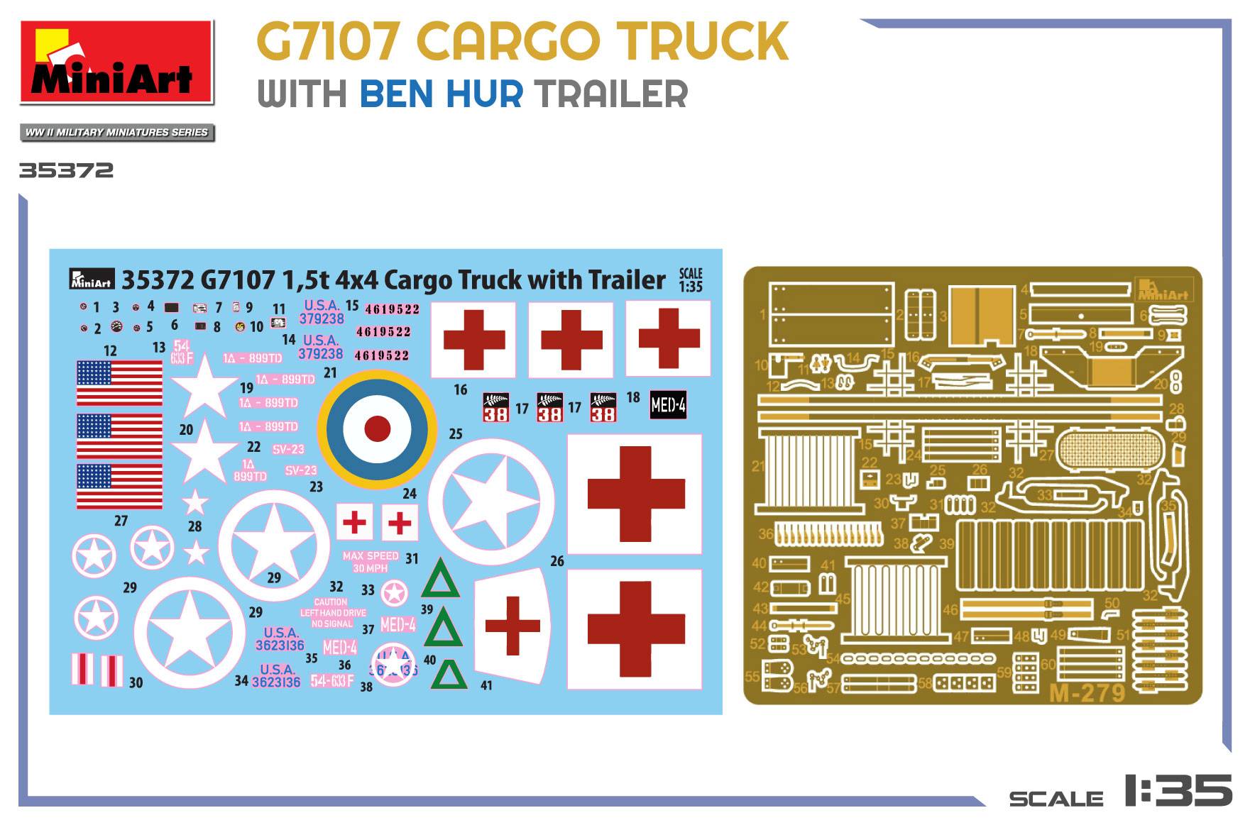 G7107 Cargo Truck with Ben Hur Trailer – Image 8