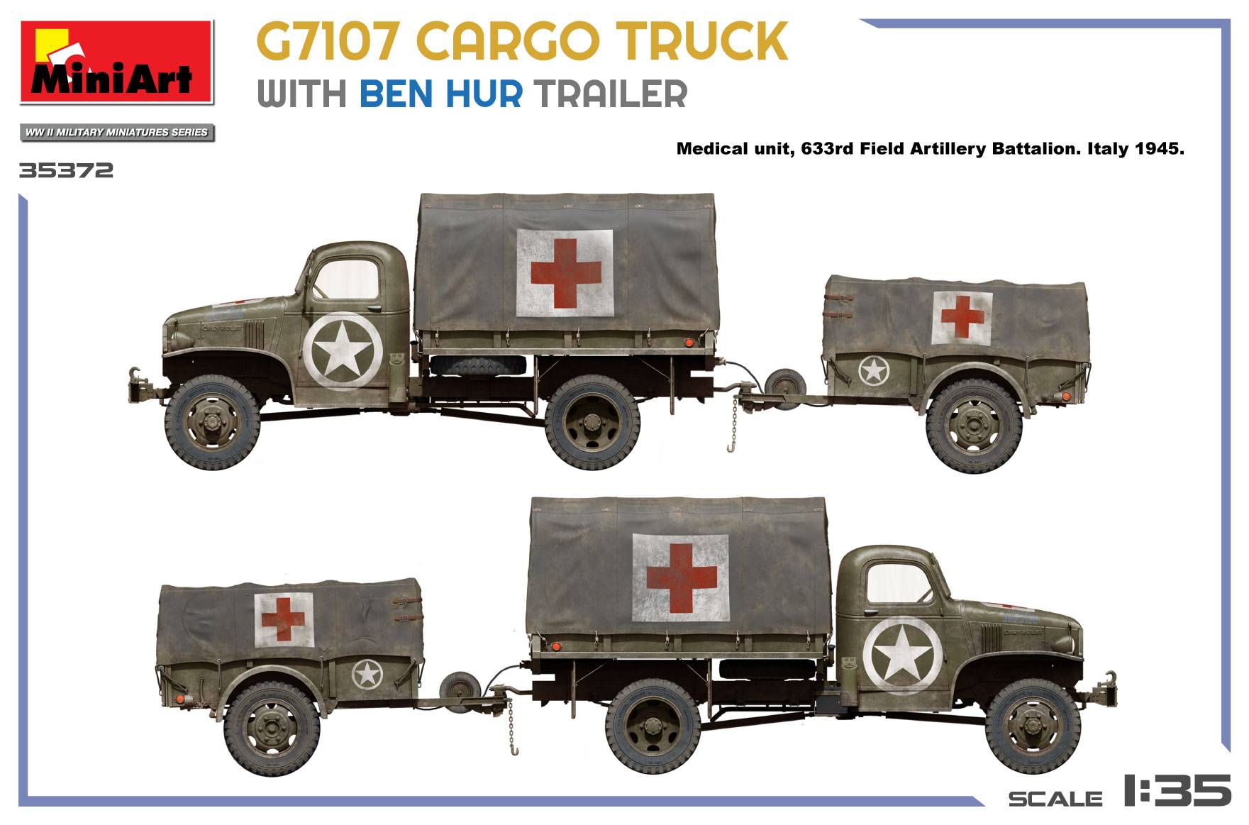 G7107 Cargo Truck with Ben Hur Trailer – Image 6