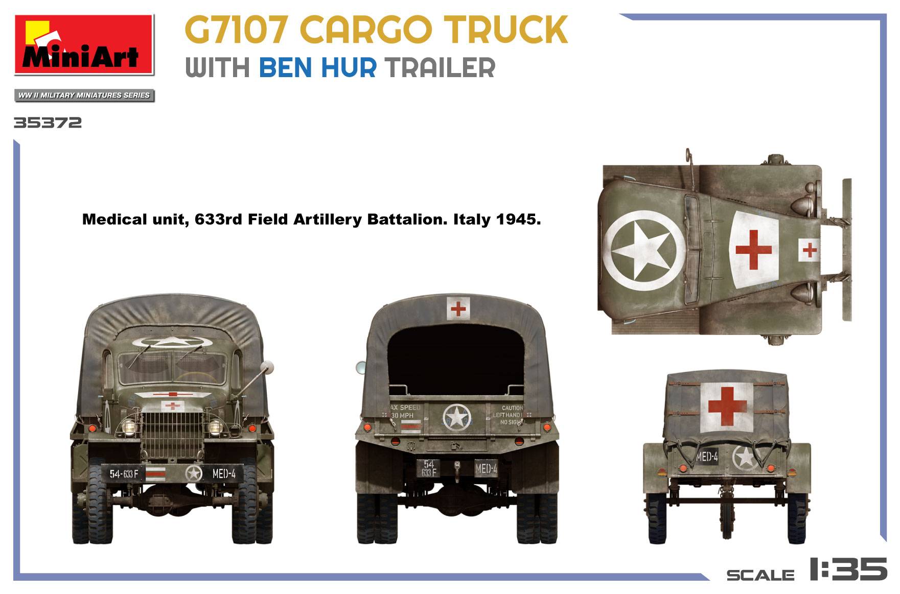 G7107 Cargo Truck with Ben Hur Trailer – Image 7