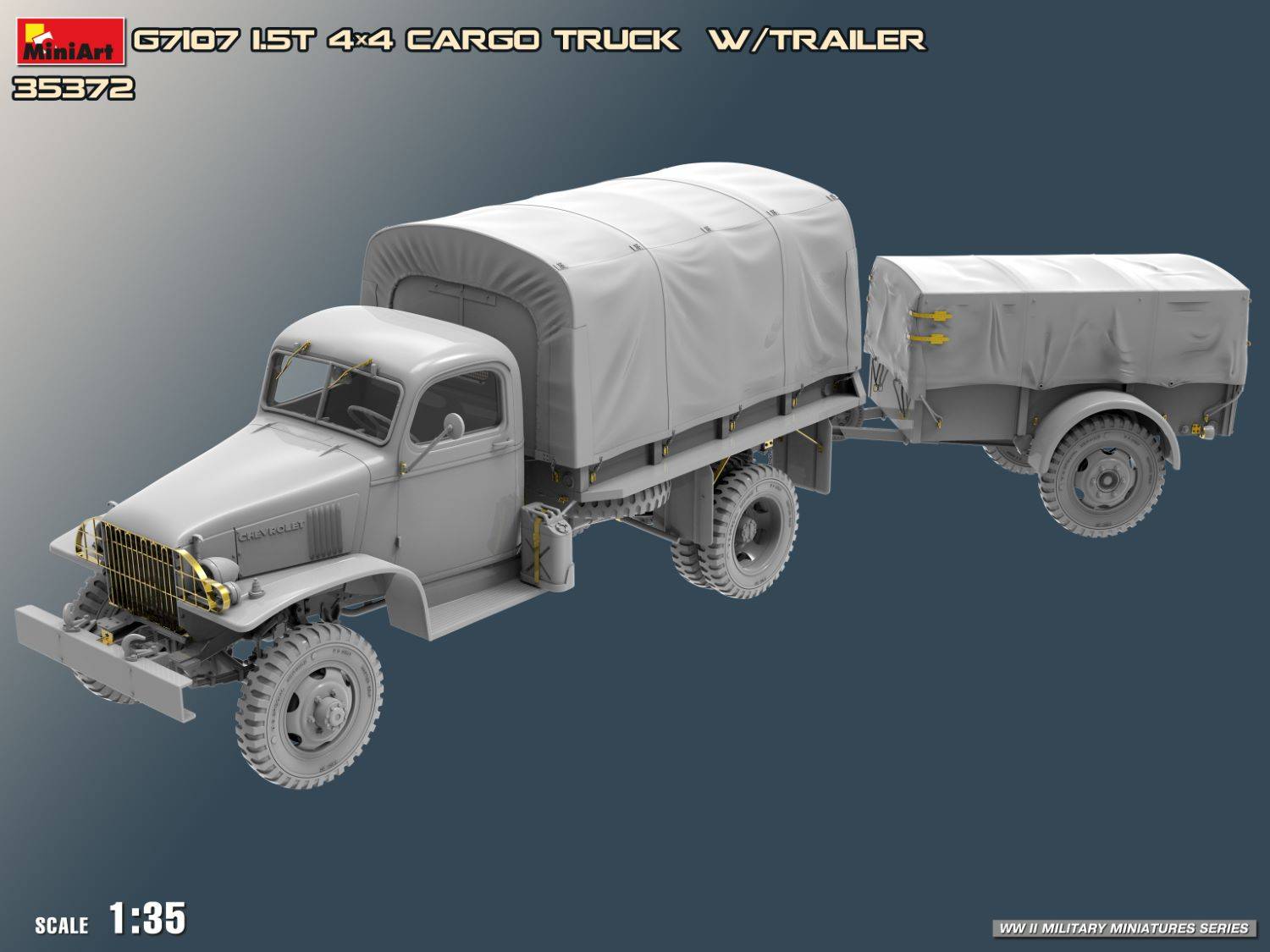 G7107 Cargo Truck with Ben Hur Trailer – Image 11