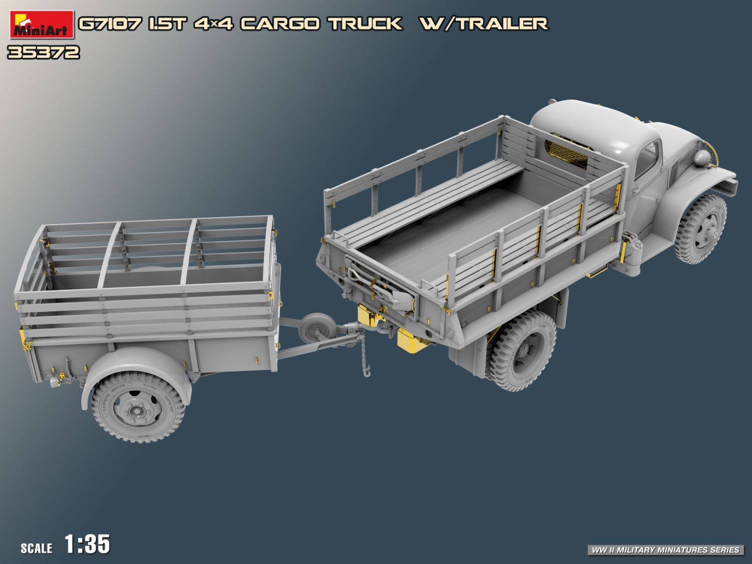 G7107 Cargo Truck with Ben Hur Trailer – Image 13
