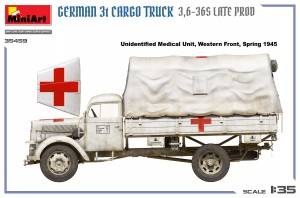 GERMAN 3t CARGO TRUCK 3.6-36S LATE PROD – Image 12