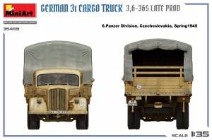 GERMAN 3t CARGO TRUCK 3.6-36S LATE PROD – Image 13