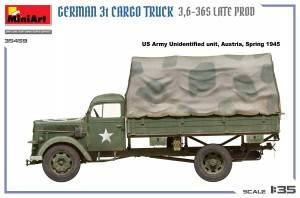 GERMAN 3t CARGO TRUCK 3.6-36S LATE PROD – Image 14