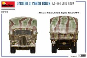 GERMAN 3t CARGO TRUCK 3.6-36S LATE PROD – Image 16