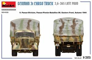 GERMAN 3t CARGO TRUCK 3.6-36S LATE PROD – Image 17
